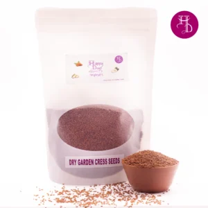 Dry garden cress seeds